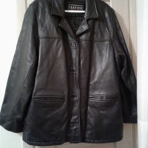 Men's Leather Coat